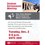 Student Government Meeting