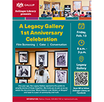 Legacy Gallery 1st Anniversary Celebration
