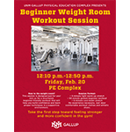 Beginner Weight Room Workout Session