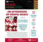 An Afternoon of Gospel Music