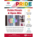 Pride Picnic and Open Mic