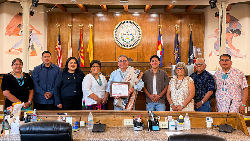 Celebrating UNM-Gallup's first Navajo dean