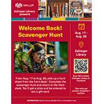 Welcome Back Scavenger Hunt