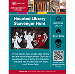 Haunted Library Scavenger Hunt