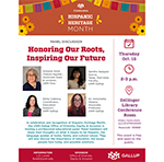 Hispanic Heritage Panel Discussion