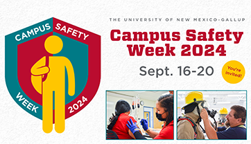 UNM-Gallup to host Campus Safety Week in September