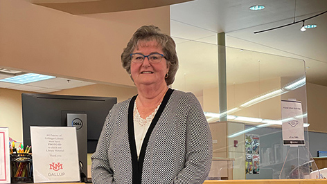 Cecilia D. Stafford, M.L.S., Retires as Director of Zollinger Library. 