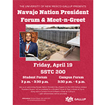 Navajo Nation President Forum/Meet-n-Greet