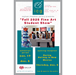 Fall 2025 Fine Art Student Show Reception