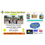 Solar Oven Seminar