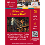 Elf on the Library Shelf Scavenger Hunt