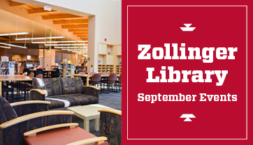 Zollinger Library September Events